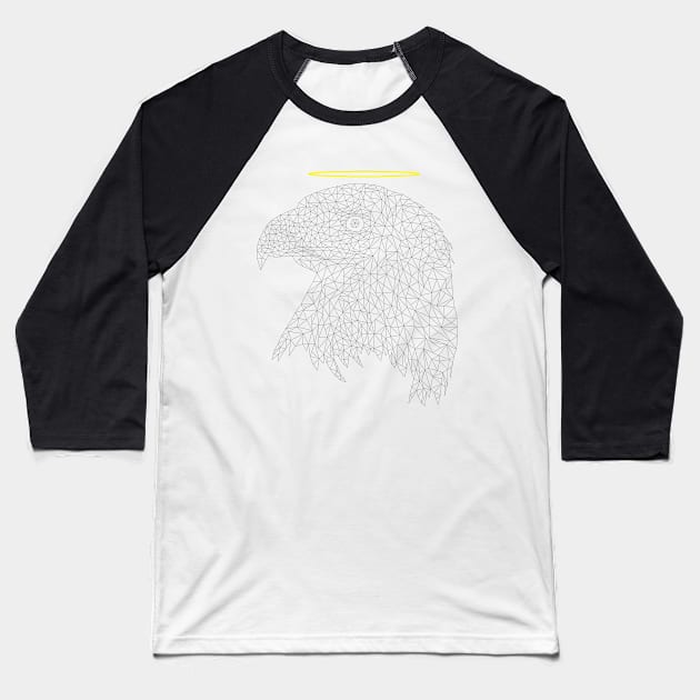 Holy eagle Baseball T-Shirt by GODpoplan